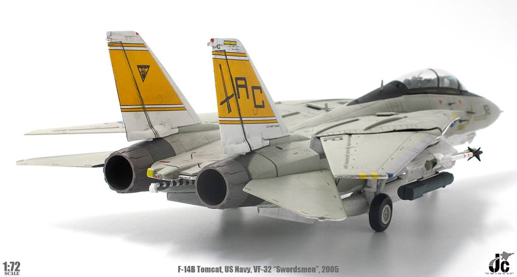 JC WINGS F-14B TOMCAT US NAVY VF-32 "SWORDSMEN" AC112 USS HARRY S.TRUMAN 2005