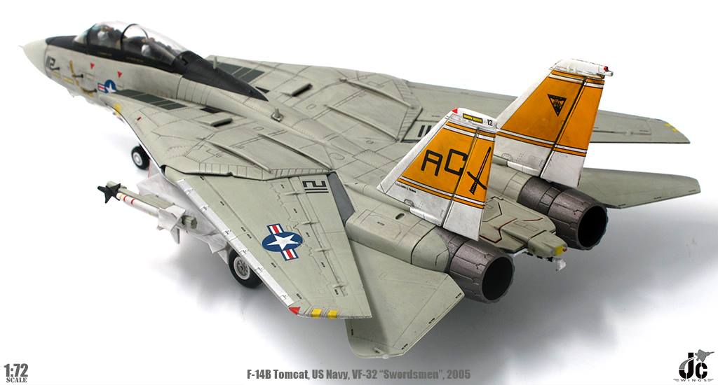 JC WINGS F-14B TOMCAT US NAVY VF-32 "SWORDSMEN" AC112 USS HARRY S.TRUMAN 2005