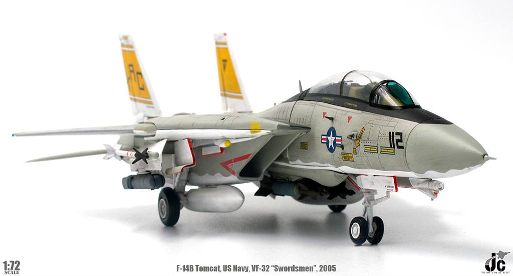 JC WINGS F-14B TOMCAT US NAVY VF-32 "SWORDSMEN" AC112 USS HARRY S.TRUMAN 2005