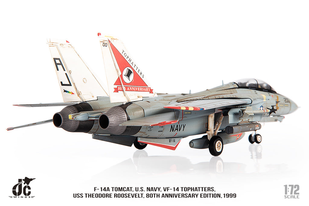 JC WINGS F-14A TOMCAT U.S. NAVY "80TH ANNIVERSARY" 1999
