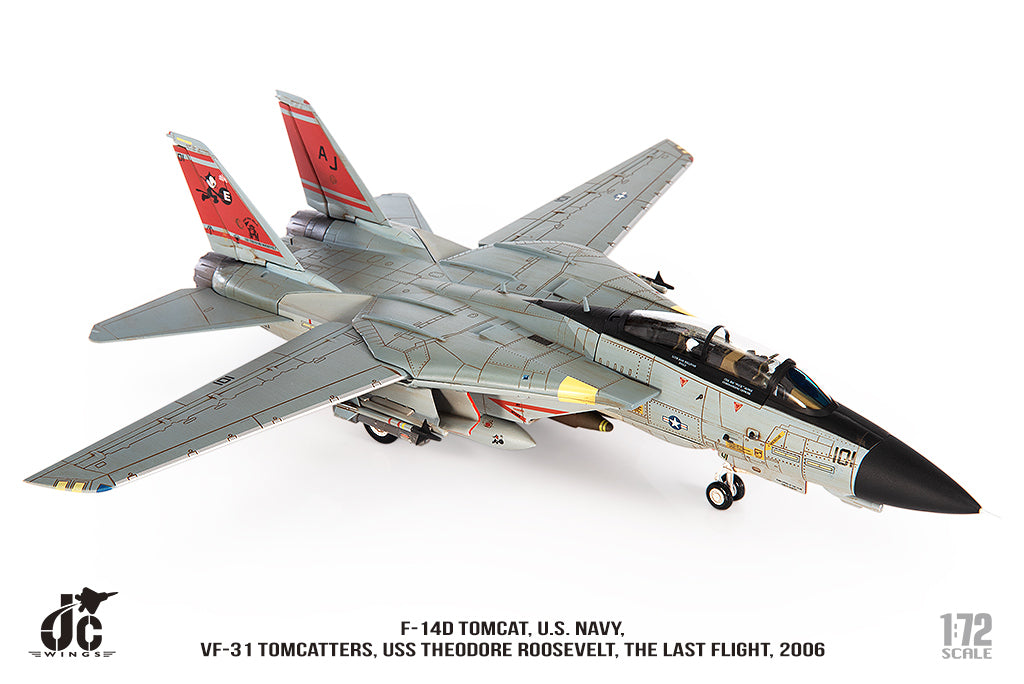 JC WINGS F-14D TOMCAT U.S. NAVY VF-31 TOMCATTERS "THE LAST FLIGHT" 2006
