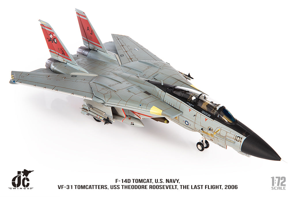 JC WINGS F-14D TOMCAT U.S. NAVY VF-31 TOMCATTERS "THE LAST FLIGHT" 2006