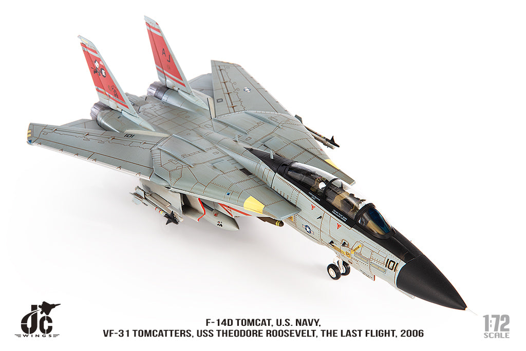 JC WINGS F-14D TOMCAT U.S. NAVY VF-31 TOMCATTERS "THE LAST FLIGHT" 2006