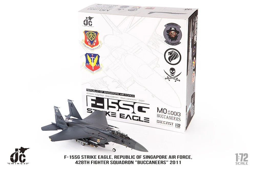 JC WINGS F-15SG STRIKE EAGLE RSAF 428TH FIGHTER SQUADRON BUCCANEERS 2011