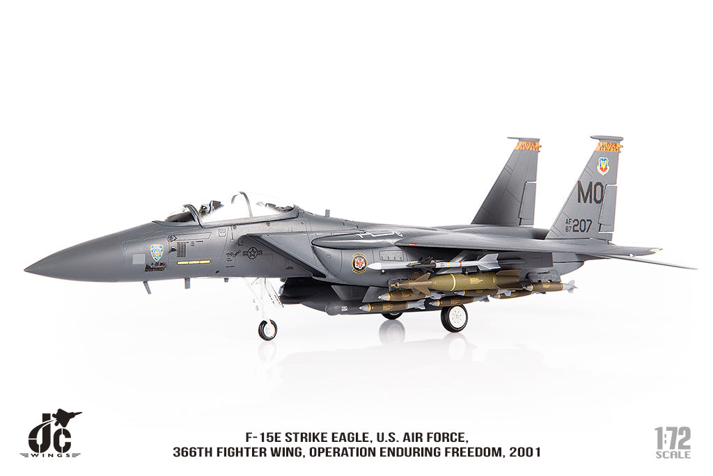 JC WINGS MILITARY F-15E STRIKE EAGLE U.S. AIR FORCE 366TH FIGHTER WING OPERATION ENDURING FREEDOM 2001