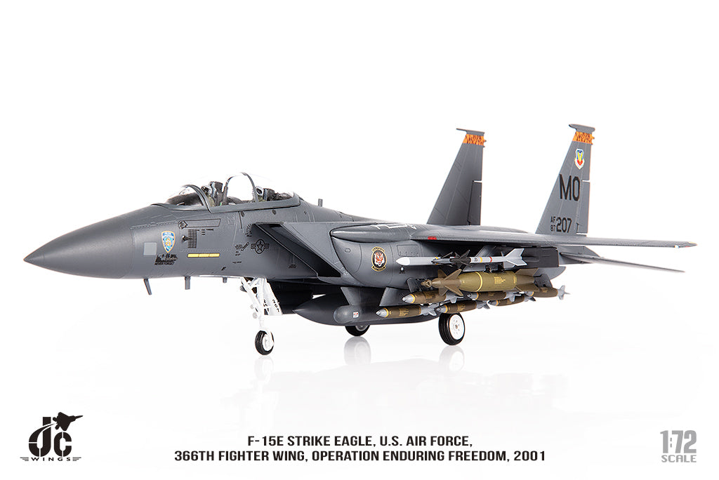 JC WINGS MILITARY F-15E STRIKE EAGLE U.S. AIR FORCE 366TH FIGHTER WING OPERATION ENDURING FREEDOM 2001