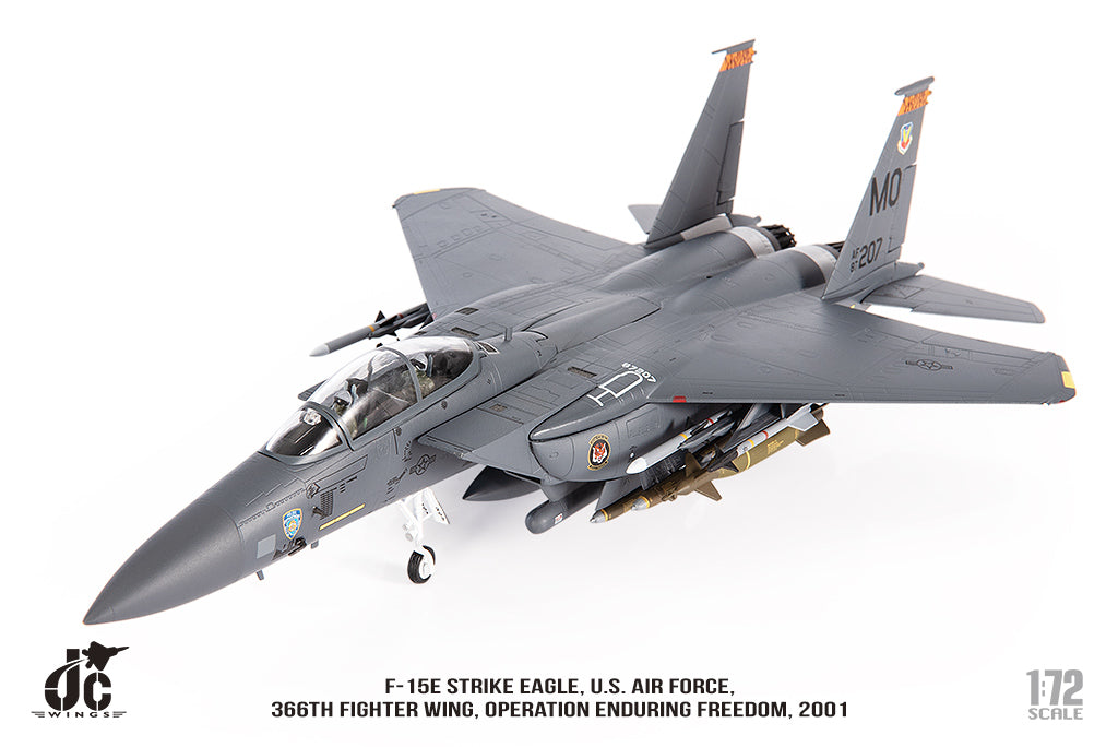 JC WINGS MILITARY F-15E STRIKE EAGLE U.S. AIR FORCE 366TH FIGHTER WING OPERATION ENDURING FREEDOM 2001