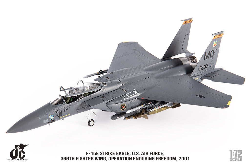JC WINGS MILITARY F-15E STRIKE EAGLE U.S. AIR FORCE 366TH FIGHTER WING OPERATION ENDURING FREEDOM 2001