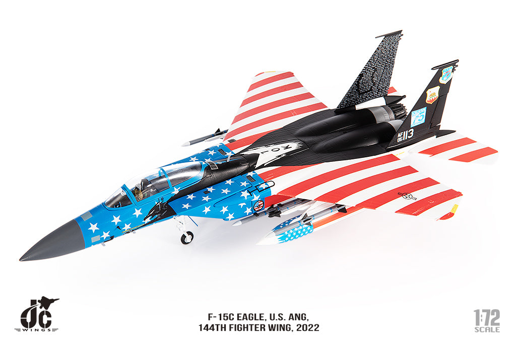 JC WINGS MILITARY F-15C EAGLE U.S. ANG 144TH FIGHTER WING 2022