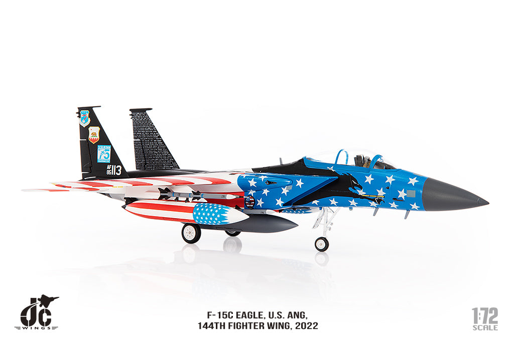 JC WINGS MILITARY F-15C EAGLE U.S. ANG 144TH FIGHTER WING 2022