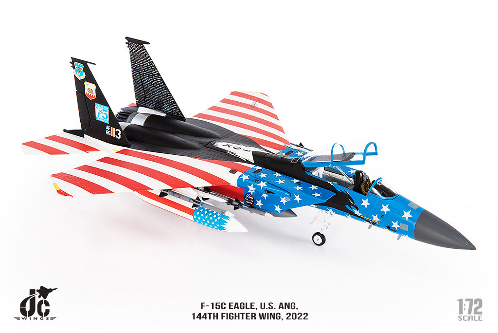 JC WINGS MILITARY F-15C EAGLE U.S. ANG 144TH FIGHTER WING 2022
