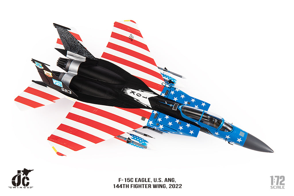 JC WINGS MILITARY F-15C EAGLE U.S. ANG 144TH FIGHTER WING 2022