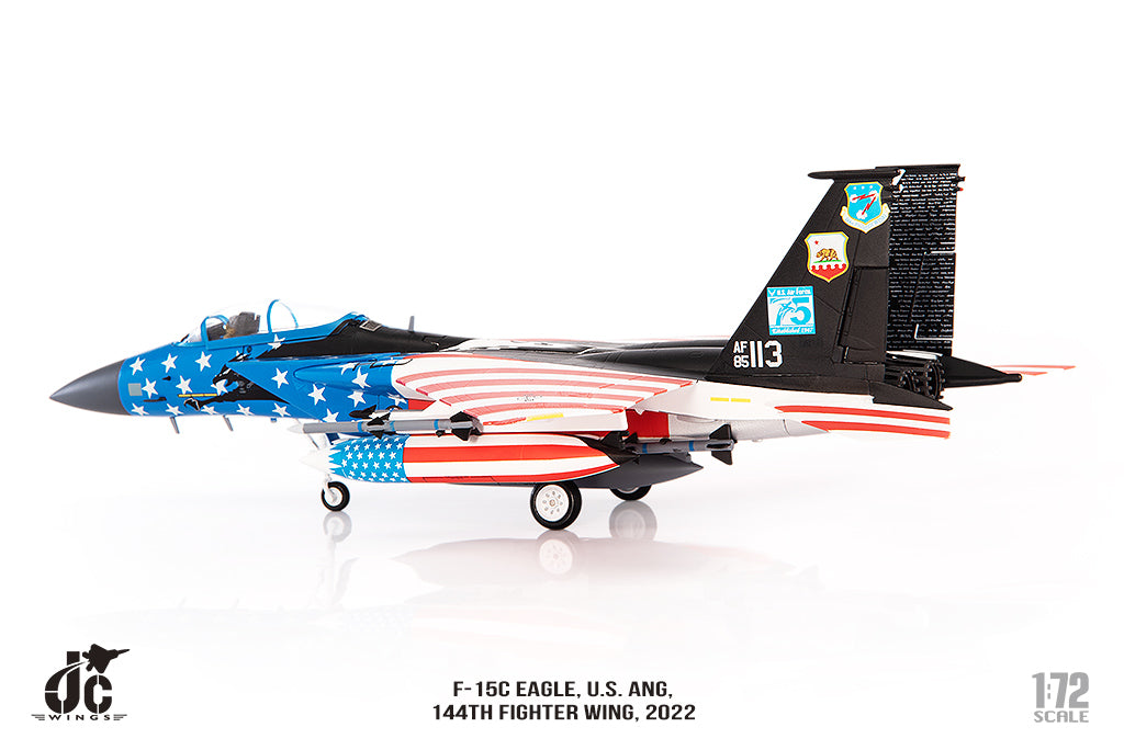 JC WINGS MILITARY F-15C EAGLE U.S. ANG 144TH FIGHTER WING 2022