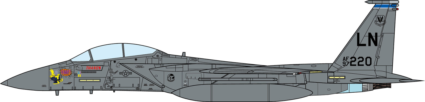 JC WINGS F-15E STRIKE EAGLE USAF 492ND FIGHTER SQUADRON "OPERATION INHERENT RESOLVE" 2020