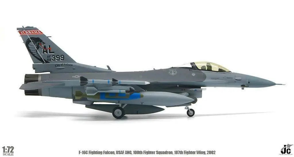 JC WINGS F-16C FIGHTING FALCON USAF 160TH FIGHTER SQN 187TH FIGHTER SQN