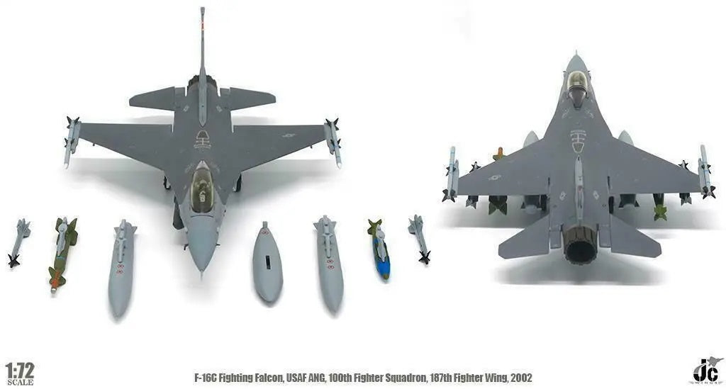 JC WINGS F-16C FIGHTING FALCON USAF 160TH FIGHTER SQN 187TH FIGHTER SQN