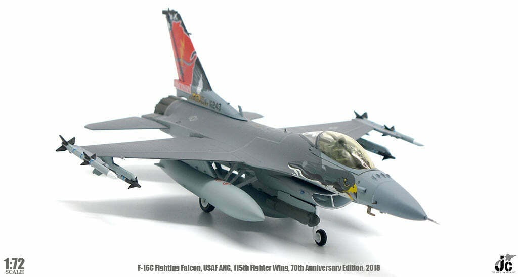 JC WINGS F-16C FIGHTING FALCON USAF ANG 115TH FIGHTER WING 70TH ANNIVERSARY.