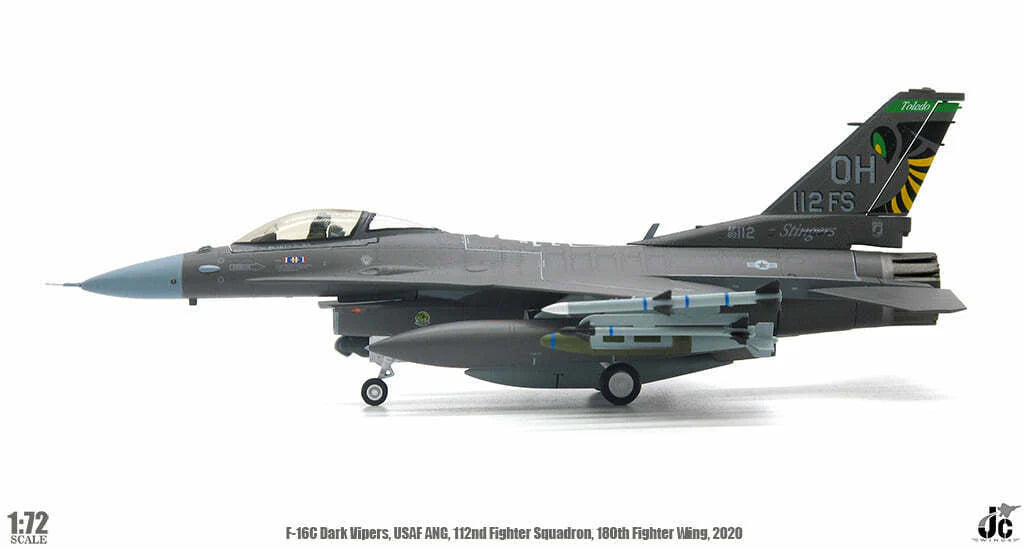 JC WINGS F-16C DARK VIPERS USAF ANG 112ND FIGHTER SQUADRON, 2020