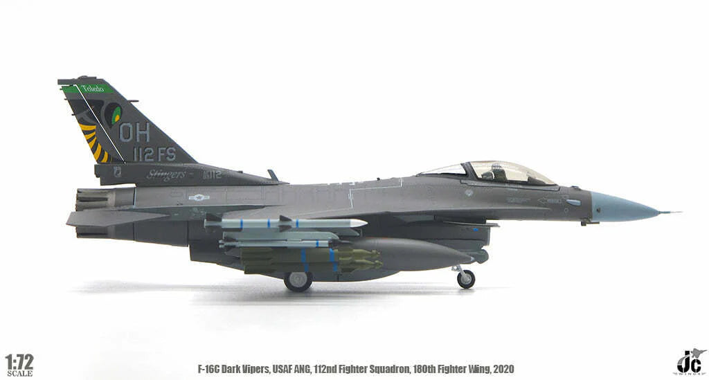 JC WINGS F-16C DARK VIPERS USAF ANG 112ND FIGHTER SQUADRON, 2020