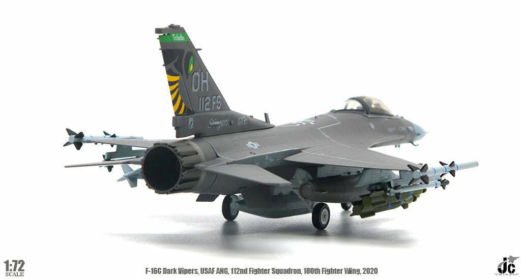 JC WINGS F-16C DARK VIPERS USAF ANG 112ND FIGHTER SQUADRON, 2020
