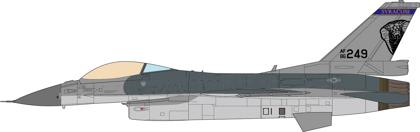 JC WINGS F-16C FIGHTING FALCON USAF ANG 174TH FIGHTER WING 138TH FIGHTER SQUADRON "OPERATION ENDURING FREEDOM" 2003