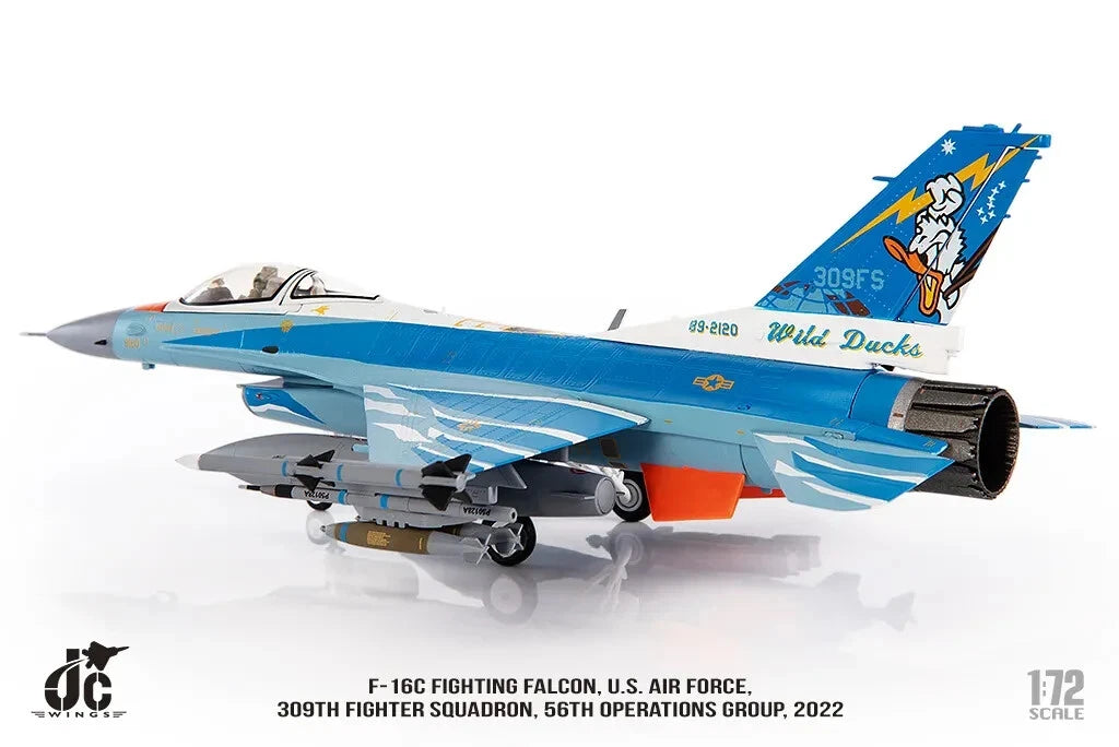 JC WINGS MILITARY F-16C FIGHTING FALCON U.S. AIR FORCE 309TH FIGHTER SQUADRON 56TH OPERATIONS GROUP 2022