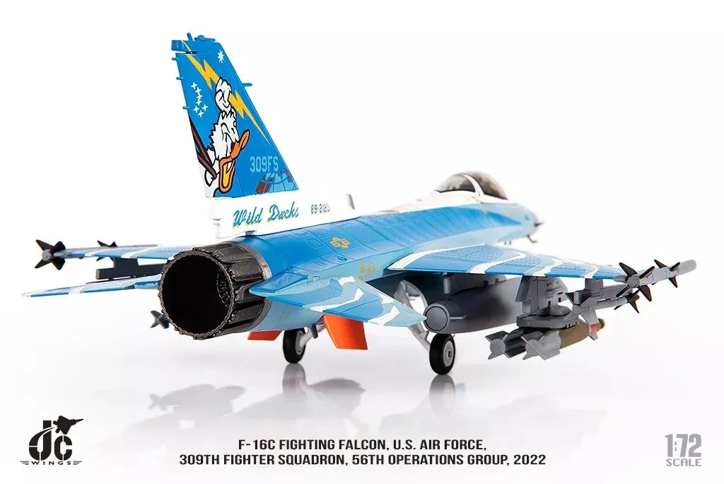 JC WINGS MILITARY F-16C FIGHTING FALCON U.S. AIR FORCE 309TH FIGHTER SQUADRON 56TH OPERATIONS GROUP 2022