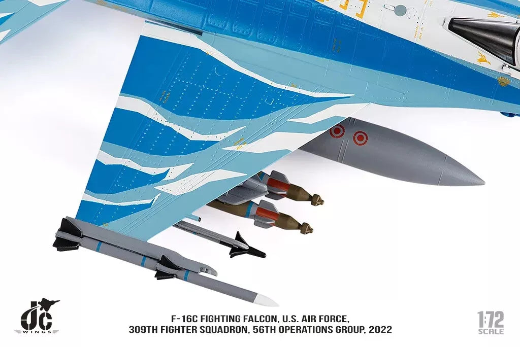 JC WINGS MILITARY F-16C FIGHTING FALCON U.S. AIR FORCE 309TH FIGHTER SQUADRON 56TH OPERATIONS GROUP 2022