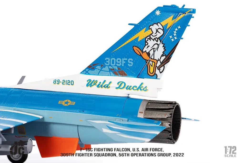 JC WINGS MILITARY F-16C FIGHTING FALCON U.S. AIR FORCE 309TH FIGHTER SQUADRON 56TH OPERATIONS GROUP 2022
