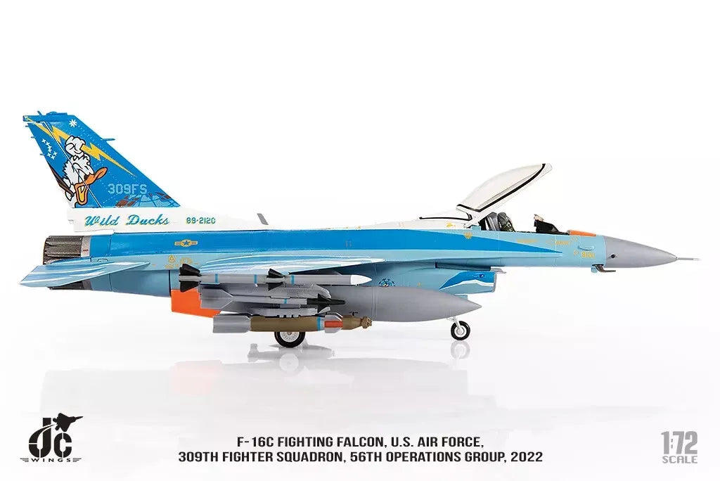 JC WINGS MILITARY F-16C FIGHTING FALCON U.S. AIR FORCE 309TH FIGHTER SQUADRON 56TH OPERATIONS GROUP 2022