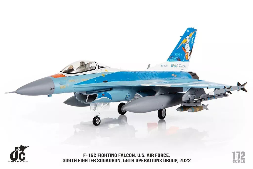JC WINGS MILITARY F-16C FIGHTING FALCON U.S. AIR FORCE 309TH FIGHTER SQUADRON 56TH OPERATIONS GROUP 2022
