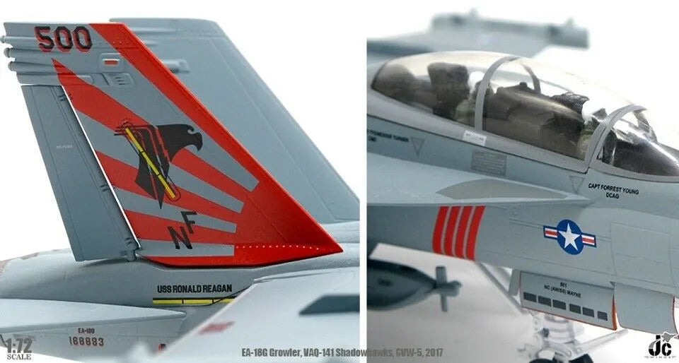 JC WINGS EA-18G GROWLER VAQ-141 USS RONALD REAGAN