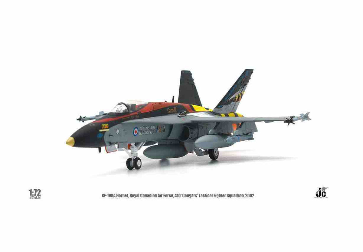 JC WINGS CF-188A HORNET ROYAL CANADIAN AIR FORCE (RCAF) 410 "COUGARS" TACTICAL FIGHTER SQUADRON 2002
