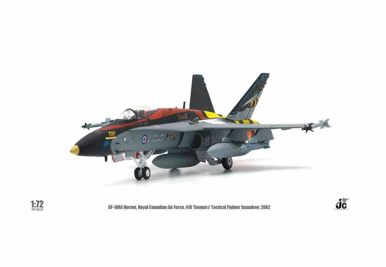 JC WINGS CF-188A HORNET ROYAL CANADIAN AIR FORCE (RCAF) 410 "COUGARS" TACTICAL FIGHTER SQUADRON 2002