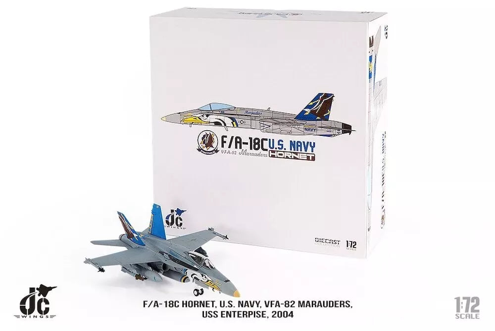 JC WINGS F/A-18C HORNET U.S. NAVY VFA-82 MARAUDERS USS ENTERPRISE 2004