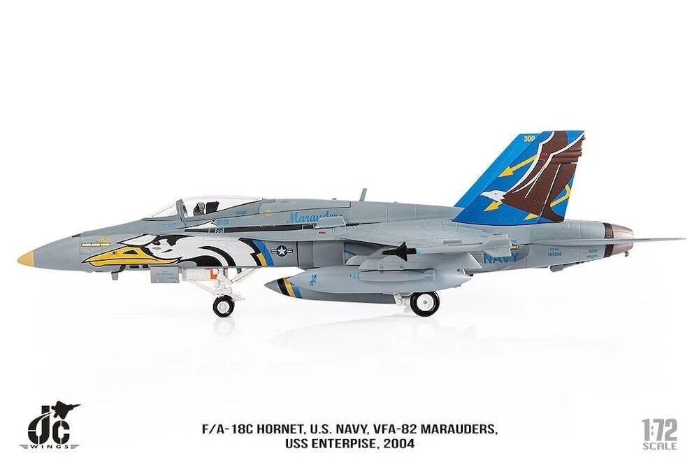 JC WINGS F/A-18C HORNET U.S. NAVY VFA-82 MARAUDERS USS ENTERPRISE 2004