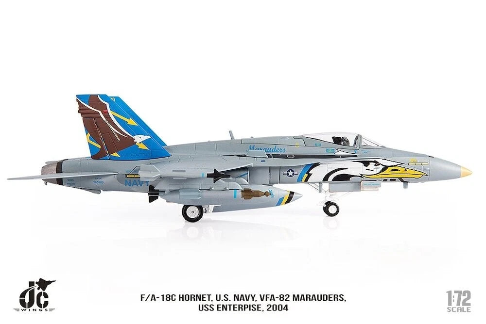 JC WINGS F/A-18C HORNET U.S. NAVY VFA-82 MARAUDERS USS ENTERPRISE 2004