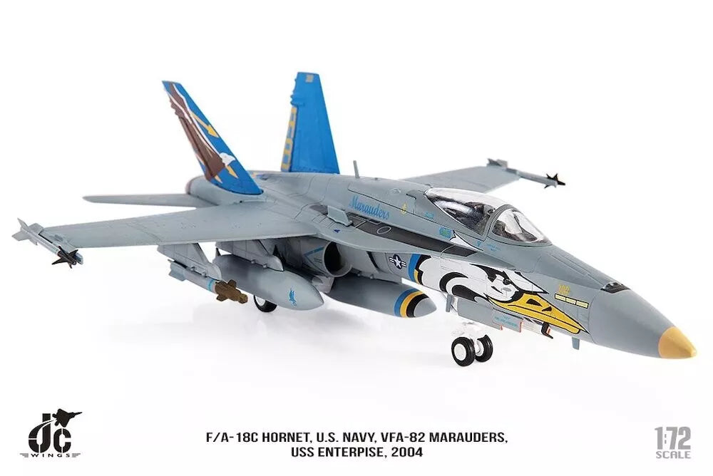 JC WINGS F/A-18C HORNET U.S. NAVY VFA-82 MARAUDERS USS ENTERPRISE 2004