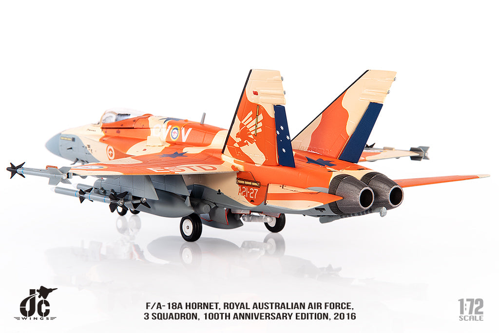 JCWINGS F/A-18A HORNET RAAF 3 SQUADRON "100TH ANNIVERSARY" 2016