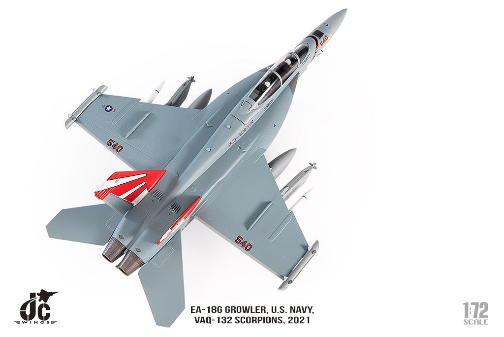 JC WINGS EA-18G GROWLER U.S. NAVY VAQ-132 SCORPIONS 2021