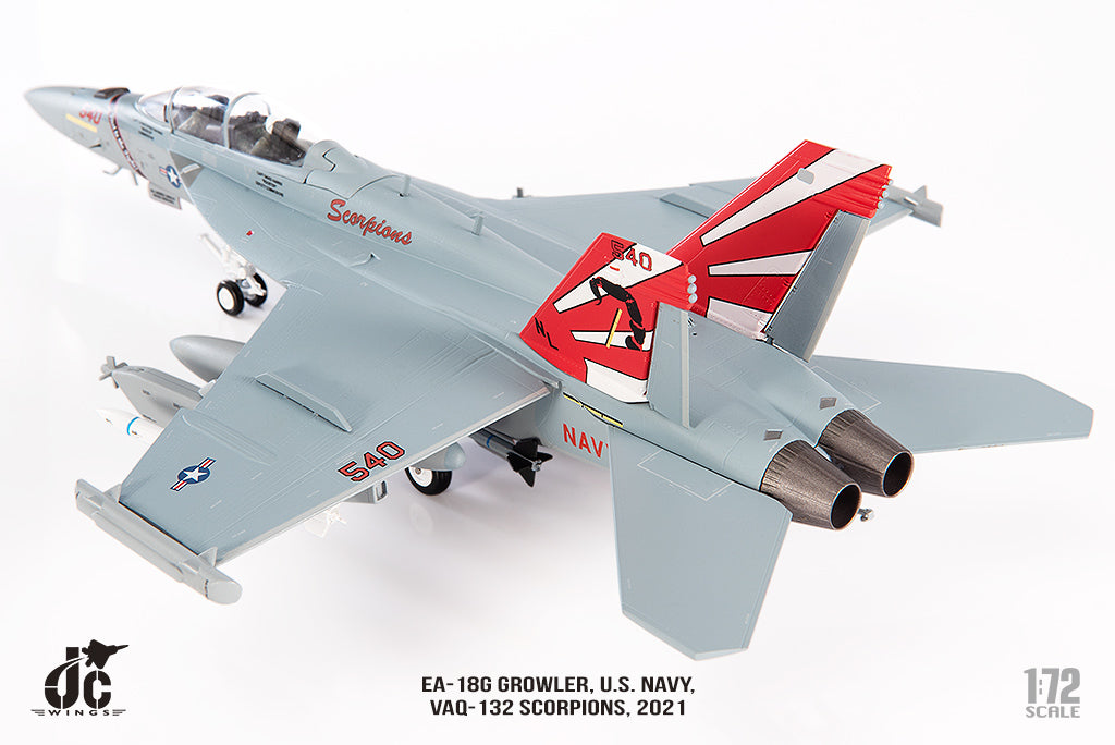 JC WINGS EA-18G GROWLER U.S. NAVY VAQ-132 SCORPIONS 2021
