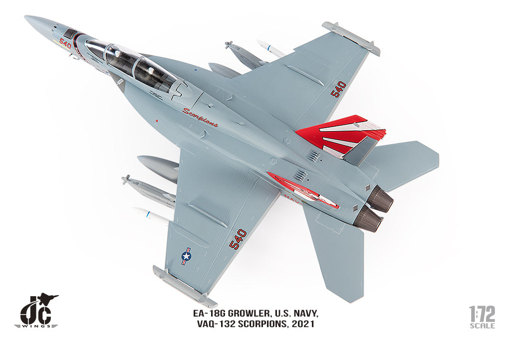 JC WINGS EA-18G GROWLER U.S. NAVY VAQ-132 SCORPIONS 2021