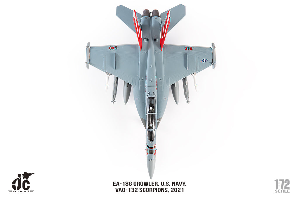 JC WINGS EA-18G GROWLER U.S. NAVY VAQ-132 SCORPIONS 2021