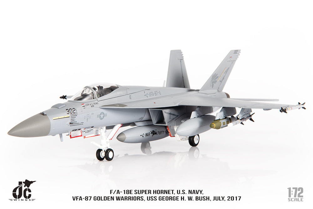 JC WINGS F/A-18E SUPER HORNET U.S. NAVY VFA-87 GOLDEN WARRIORS USS GEORGE H. W. BUSH JULY 2017