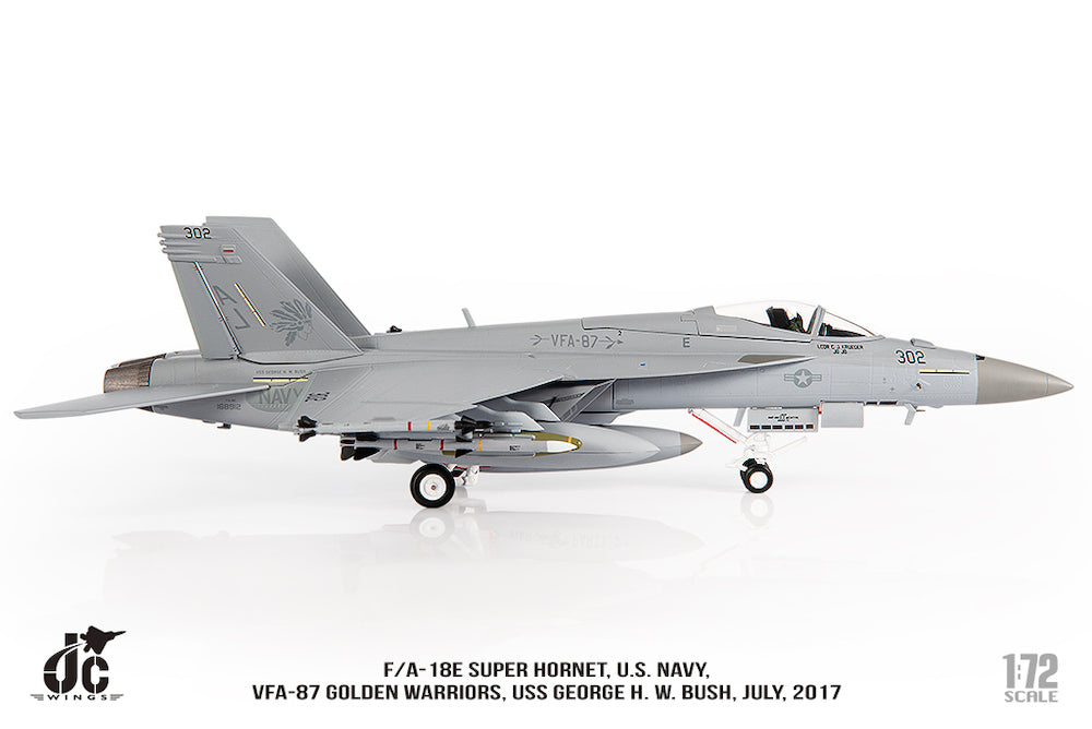 JC WINGS F/A-18E SUPER HORNET U.S. NAVY VFA-87 GOLDEN WARRIORS USS GEORGE H. W. BUSH JULY 2017