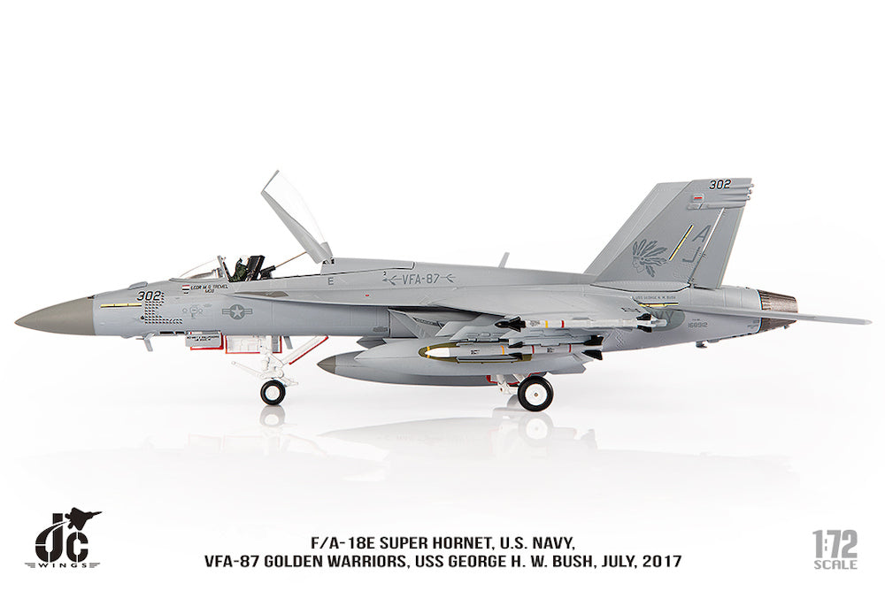 JC WINGS F/A-18E SUPER HORNET U.S. NAVY VFA-87 GOLDEN WARRIORS USS GEORGE H. W. BUSH JULY 2017