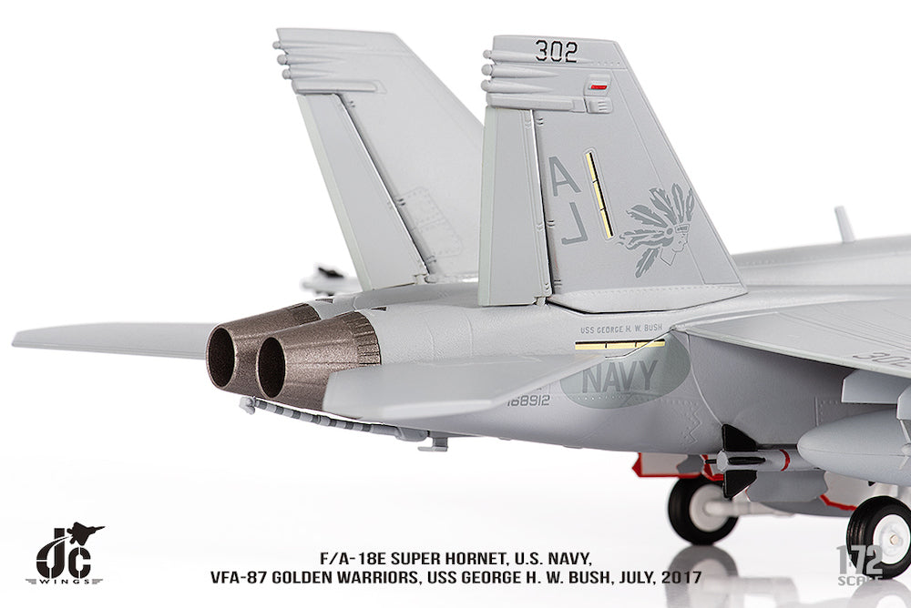 JC WINGS F/A-18E SUPER HORNET U.S. NAVY VFA-87 GOLDEN WARRIORS USS GEORGE H. W. BUSH JULY 2017