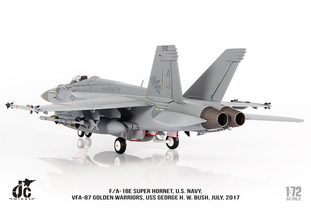 JC WINGS F/A-18E SUPER HORNET U.S. NAVY VFA-87 GOLDEN WARRIORS USS GEORGE H. W. BUSH JULY 2017