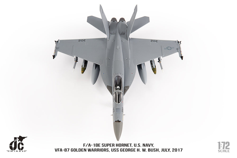 JC WINGS F/A-18E SUPER HORNET U.S. NAVY VFA-87 GOLDEN WARRIORS USS GEORGE H. W. BUSH JULY 2017