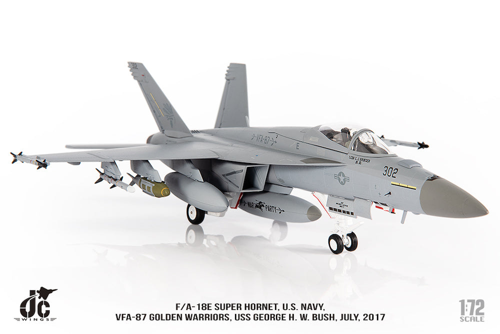 JC WINGS F/A-18E SUPER HORNET U.S. NAVY VFA-87 GOLDEN WARRIORS USS GEORGE H. W. BUSH JULY 2017